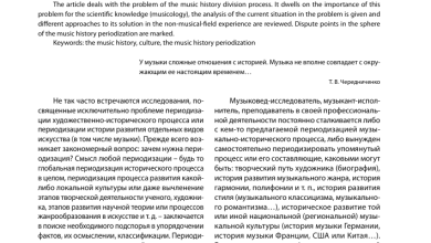 Photo of «История развития музыки»